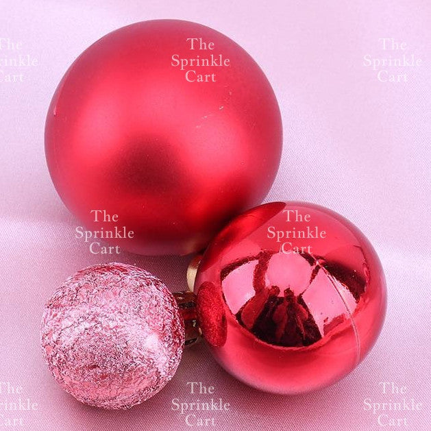 Balls Cake Topper Gold Silver Red Pink Blue Decoration Birthday Party TSC
