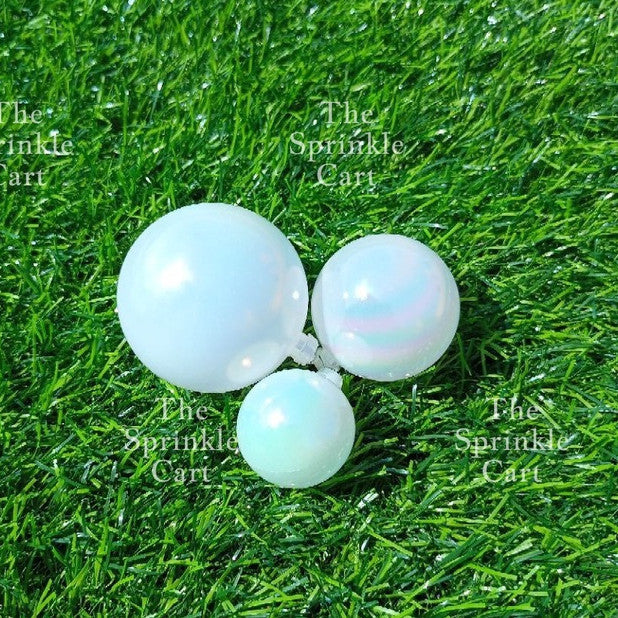 Balls Cake Topper Gold Silver Red Pink Blue Decoration Birthday Party TSC