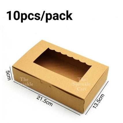 Cupcake Box with holder Brownies Revel Bar Muffin Pastry Packaging TSC