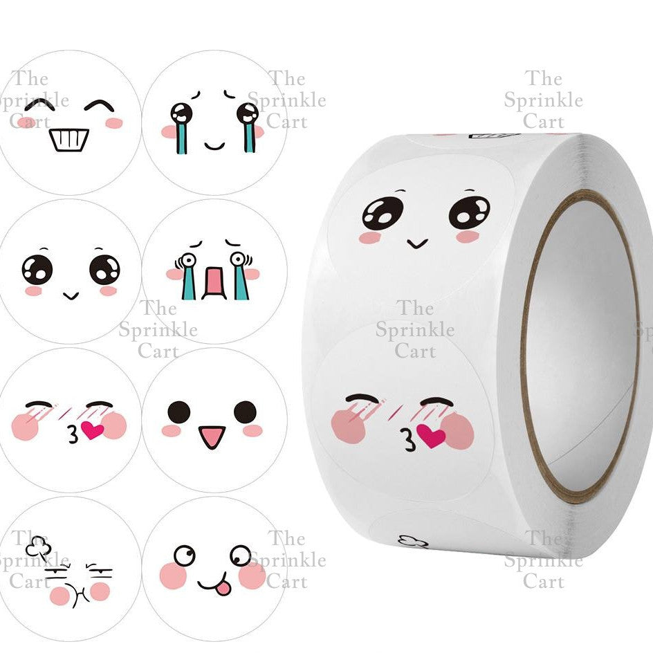Self-adhesive Round Square Sticker and Sticky Tape Packaging TSC