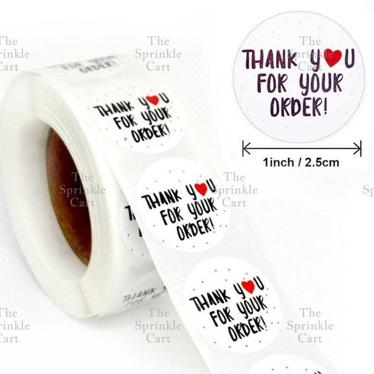 Self-adhesive Round Square Sticker and Sticky Tape Packaging TSC