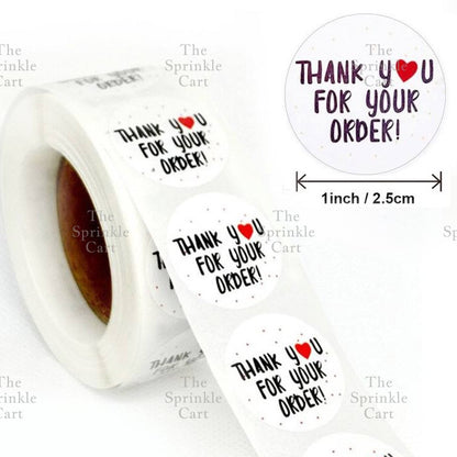 Self-adhesive Round Square Sticker and Sticky Tape Packaging TSC