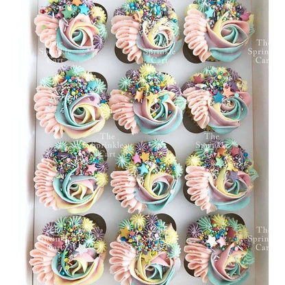 1M 2F 2D 6B 195 Nozzle Tip for Cake Icing Buttercream Pastry Decoration TSC