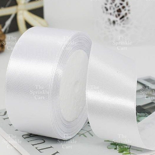 Colored Satin / Glitter Gold Silver Ribbon 23meters