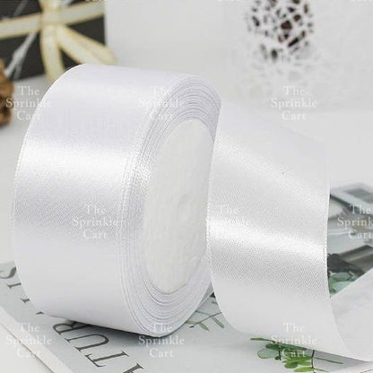 Colored Satin / Glitter Gold Silver Ribbon 23meters