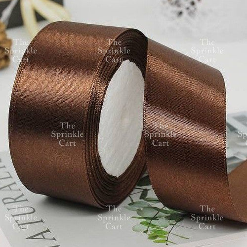 4cm Plain Satin Ribbon Gift Roll Packaging DIY Birthday Party Decoration TSC