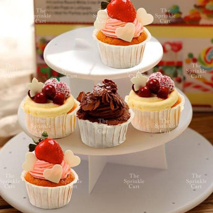 3-Layer Dessert Cupcake Lollipop Cake Pop Holder Stand Birthday Party Supply Wedding Party Supply