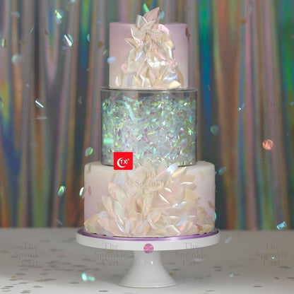 Acrylic Transparent Cake Separator Fillable Cake Spacer Decoration TSC