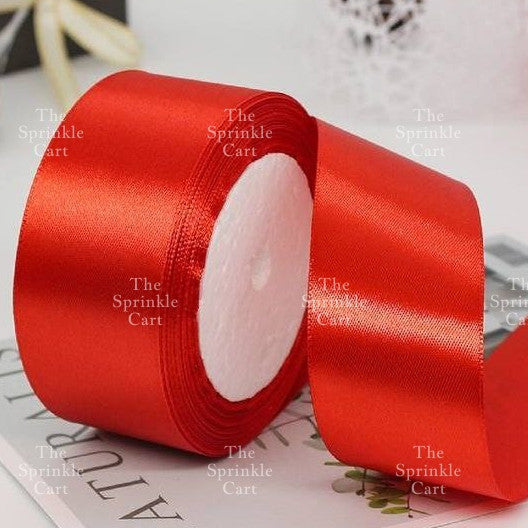 Colored Satin / Glitter Gold Silver Ribbon 23meters