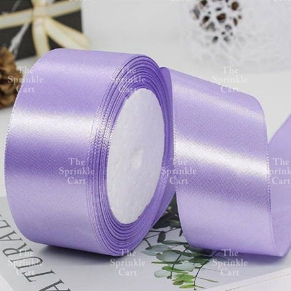 Colored Satin / Glitter Gold Silver Ribbon 23meters