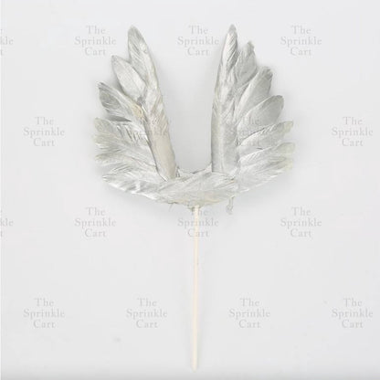 Angel Cake Topper Happy Christening Baptism Moon Baby Wings Cake Topper Decoration Baby Theme