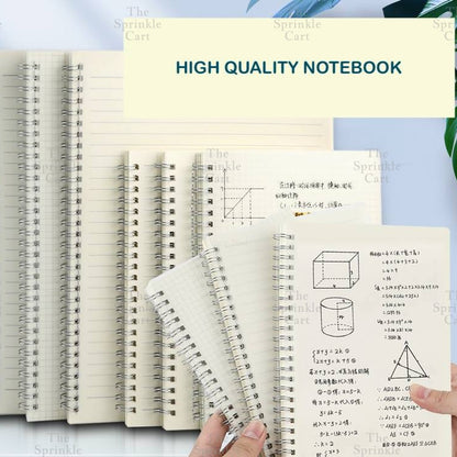 A5/B5 Spiral Colorful Notebook Simple Styled Journal Writing School Office Notes Supplies TSC