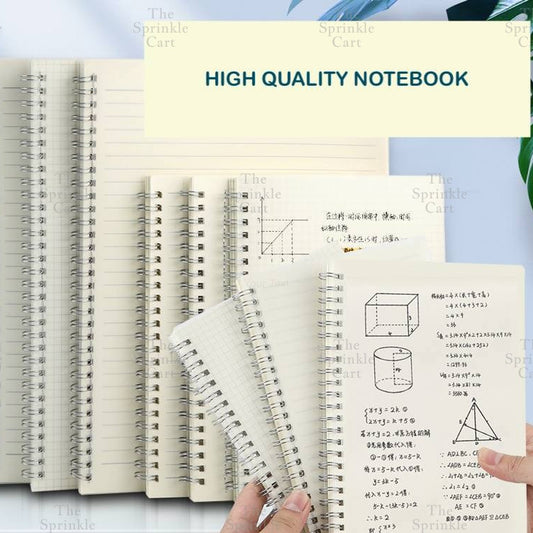A5/B5 Spiral Colorful Notebook Simple Styled Journal Writing School Office Notes Supplies TSC