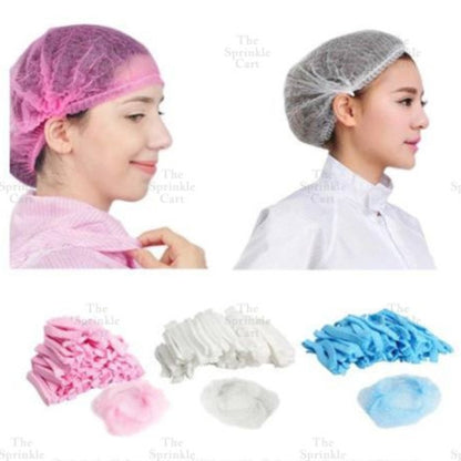 Disposable Hat Non Woven Sterile Elastic Head Adjustable Cap/Surgical Strip Cap Hair NetTSC