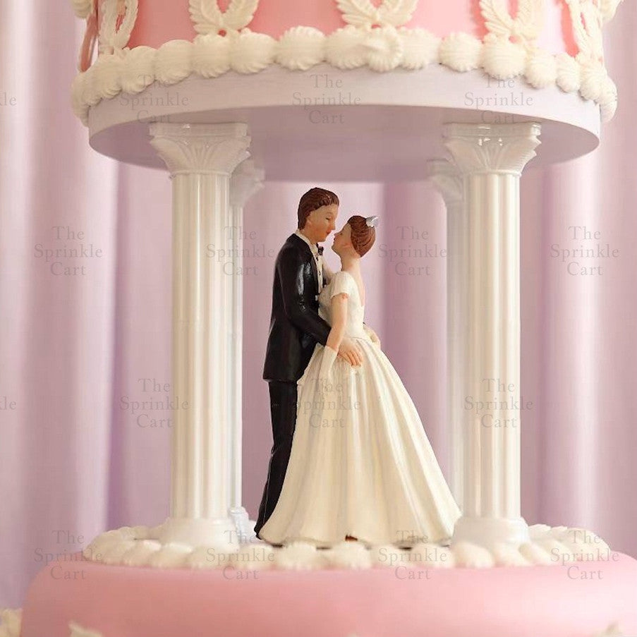 4pcs Cake Pillar Column Decoration Wedding Debut Cake Decoration TSC