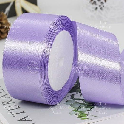 4cm Plain Satin Ribbon Gift Roll Packaging DIY Birthday Party Decoration TSC