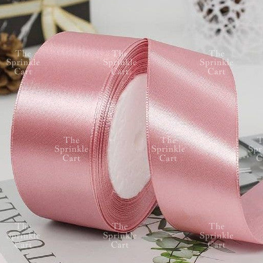 Colored Satin / Glitter Gold Silver Ribbon 23meters