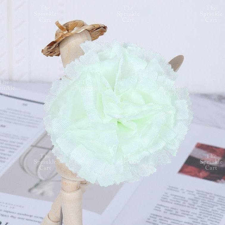 1pc Artificial Flowers Rose Peony Head  Cake Decoration