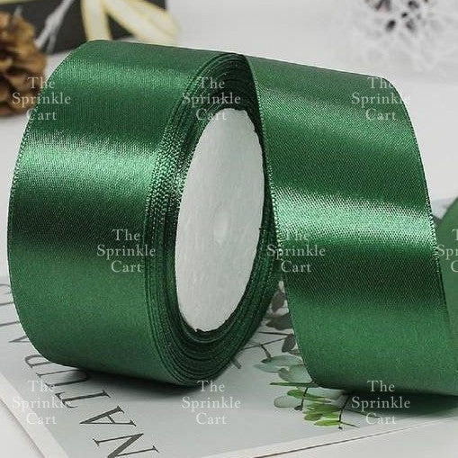 4cm Plain Satin Ribbon Gift Roll Packaging DIY Birthday Party Decoration TSC