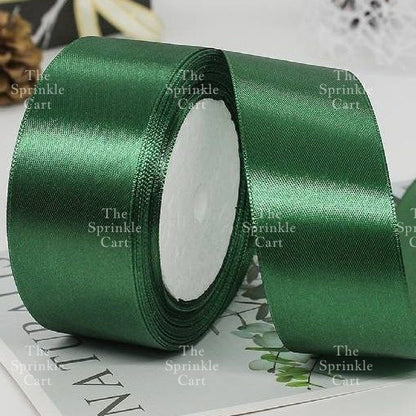 4cm Plain Satin Ribbon Gift Roll Packaging DIY Birthday Party Decoration TSC