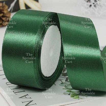 4cm Plain Satin Ribbon Gift Roll Packaging DIY Birthday Party Decoration TSC