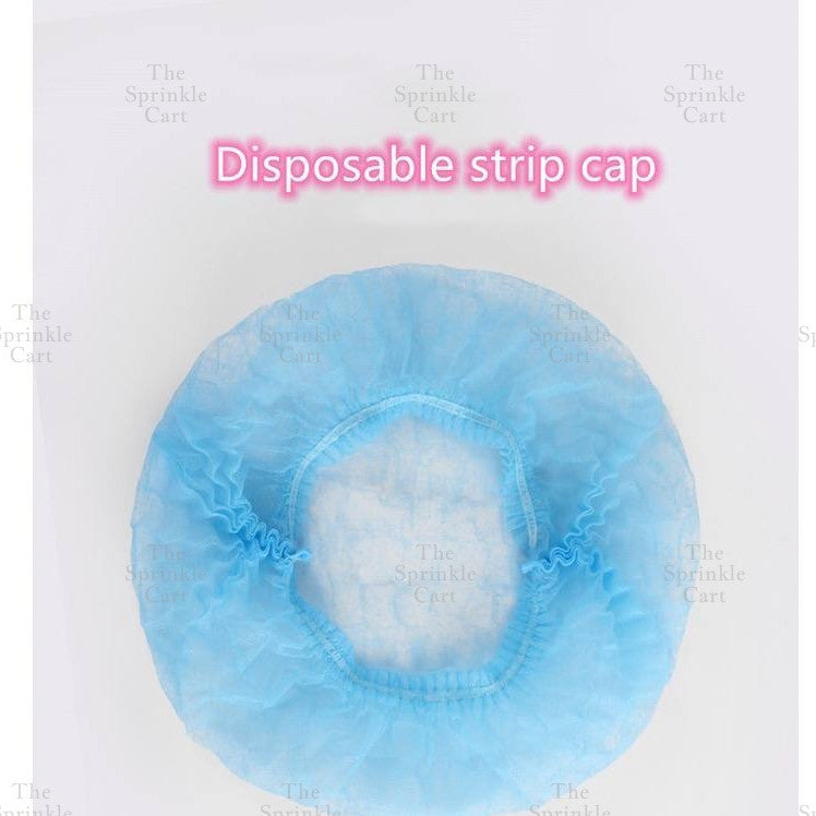 Disposable Hat Non Woven Sterile Elastic Head Adjustable Cap/Surgical Strip Cap Hair NetTSC