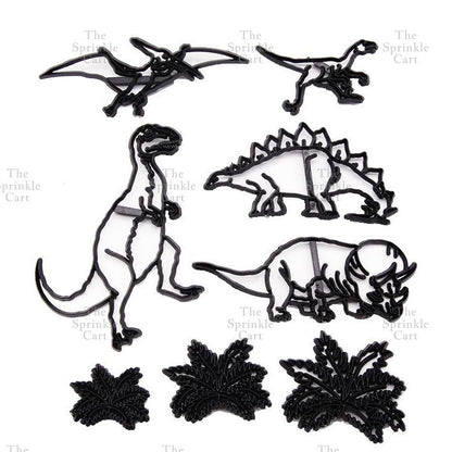 Plastic Cookie Cutter DIY Fondant Cake Decorating Molder Pastry Design TSC
