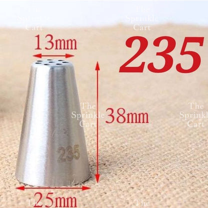 1M 2F 2D 6B 195 Nozzle Tip for Cake Icing Buttercream Pastry Decoration TSC