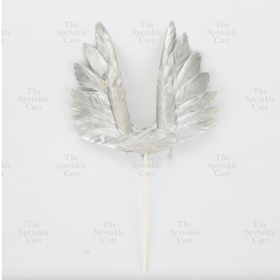 Feather Cake Topper Birthday Decoration TSC