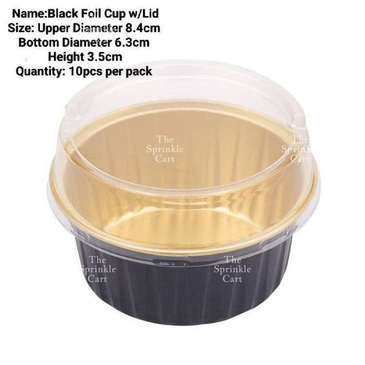 10pcs Transparent Dessert Cups Round Square Dessert Plastic Container Cake Mousse Fruits Packaging