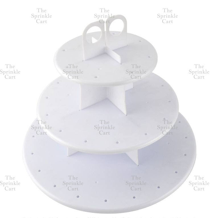 3-Layer Dessert Cupcake Lollipop Cake Pop Holder Stand Birthday Party Supply Wedding Party Supply