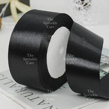 4cm Plain Satin Ribbon Gift Roll Packaging DIY Birthday Party Decoration TSC