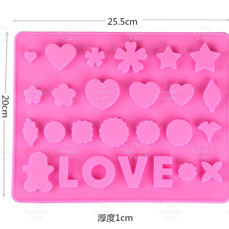 [Part 4] Silicone Chocolate Molder Baking Jelly Candy Mold Resin Crafting Decoration Baking Supplies