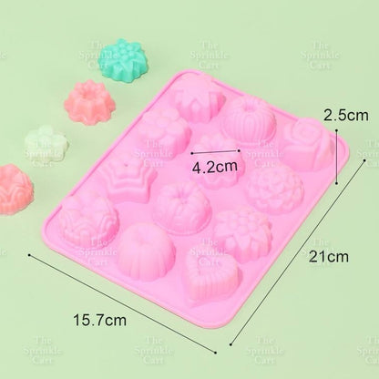 [Part 4] Silicone Chocolate Molder Baking Jelly Candy Mold Resin Crafting Decoration Baking Supplies