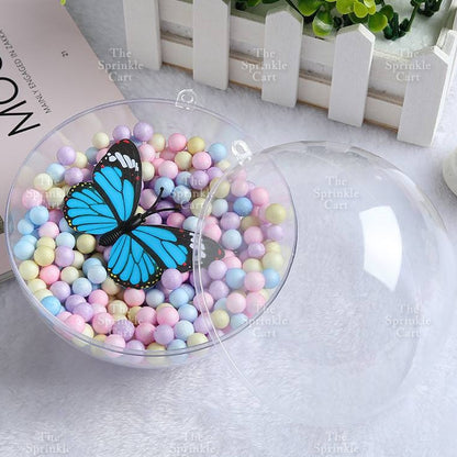 Acrylic Crystal Ball Pastel Styrofoam Balls Colorful Shredded Paper Gift Packaging Fillers DIY