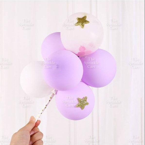 Confetti Balloon Cake Topper
