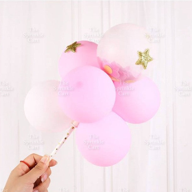 Confetti Balloon Cake Topper