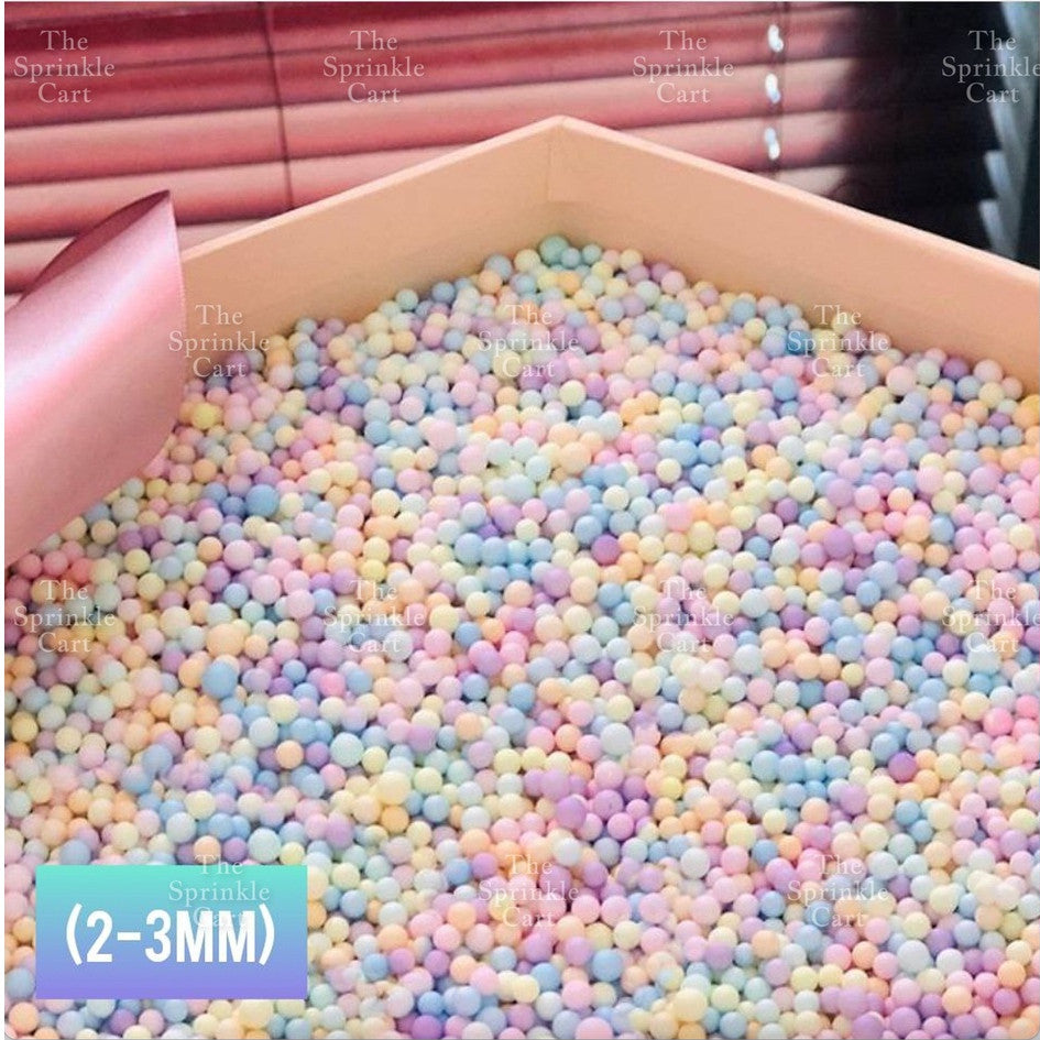 Colorful Shredded Paper Confetti Pastel Styrofoam Raffia Mini Mix Balls DIY Surprise Gift Fillers