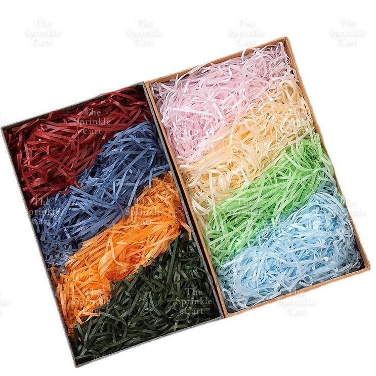 Colorful Shredded Paper Confetti Pastel Styrofoam Raffia Mini Mix Balls DIY Surprise Gift Fillers