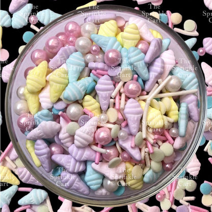 Edible Sprinkles Dragees Pearl Cake Decoration Sprinkle 50grams Confetti