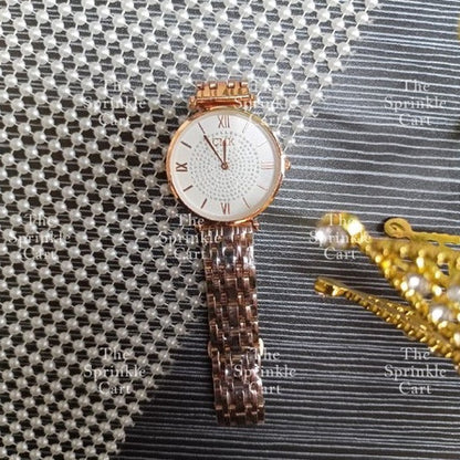 Men & Women's Watch Relo Analog Fashion Wristwatch Leather Quartz Accessories TSC