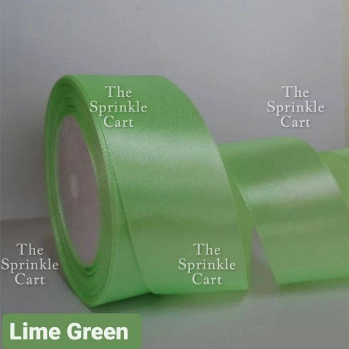 4cm Plain Satin Ribbon Gift Roll Packaging DIY Birthday Party Decoration TSC