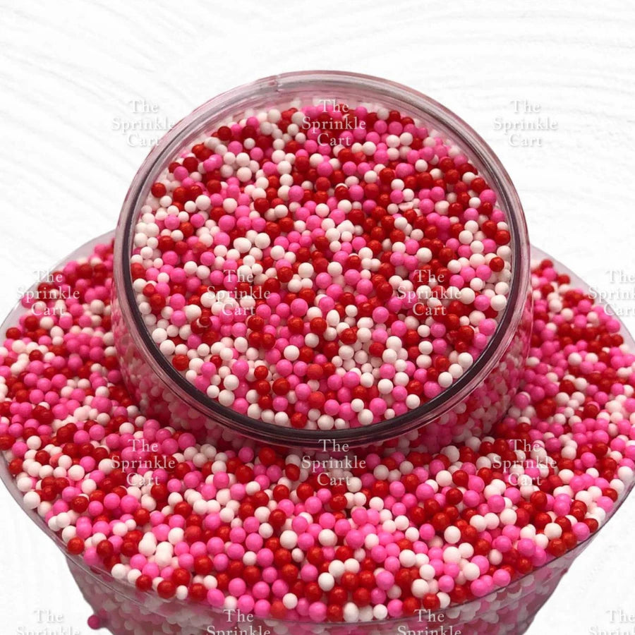 Non-Pareils Edible Sprinkles Dragees Bauble Cake Decoration Sprinkles Colorful 50grams