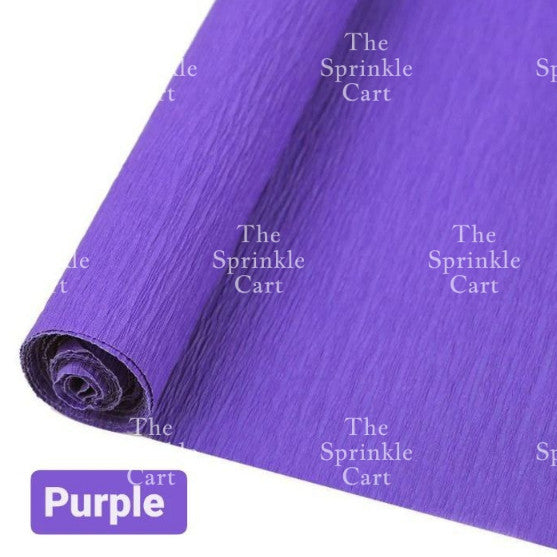Premium Crepe Paper Rolls Decor DIY Flower Gift Wrapping Wedding Decoration Flower Arts Craft TSC