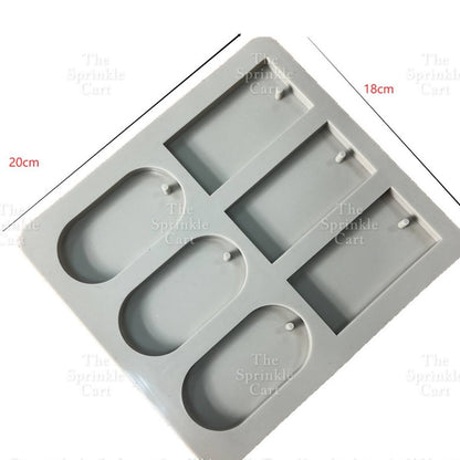 Bar Soap Silicone Molder Chocolate Molder Rectangle Cake Handmade DIY