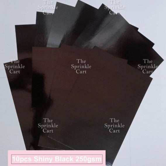 10pcs 250gsm/80gsm Glitter and Shiny Metallic Mirror Card Stock Board DIY Paper for Arts Cardstock