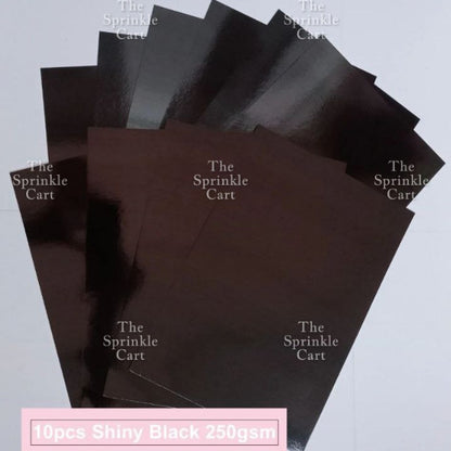 10pcs 250gsm/80gsm Glitter and Shiny Metallic Mirror Card Stock Board DIY Paper for Arts Cardstock