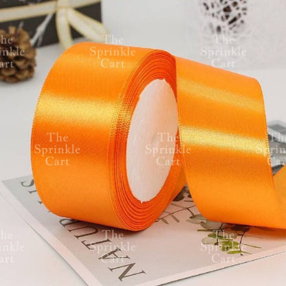 4cm Plain Satin Ribbon Gift Roll Packaging DIY Birthday Party Decoration TSC