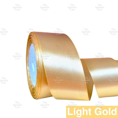 4cm Plain Satin Ribbon Gift Roll Packaging DIY Birthday Party Decoration TSC
