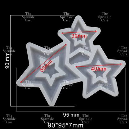 Semi-Transparent Silicone Lollipop Mold Multi-purpose Candy Cake Topper Baking Mould Decoration